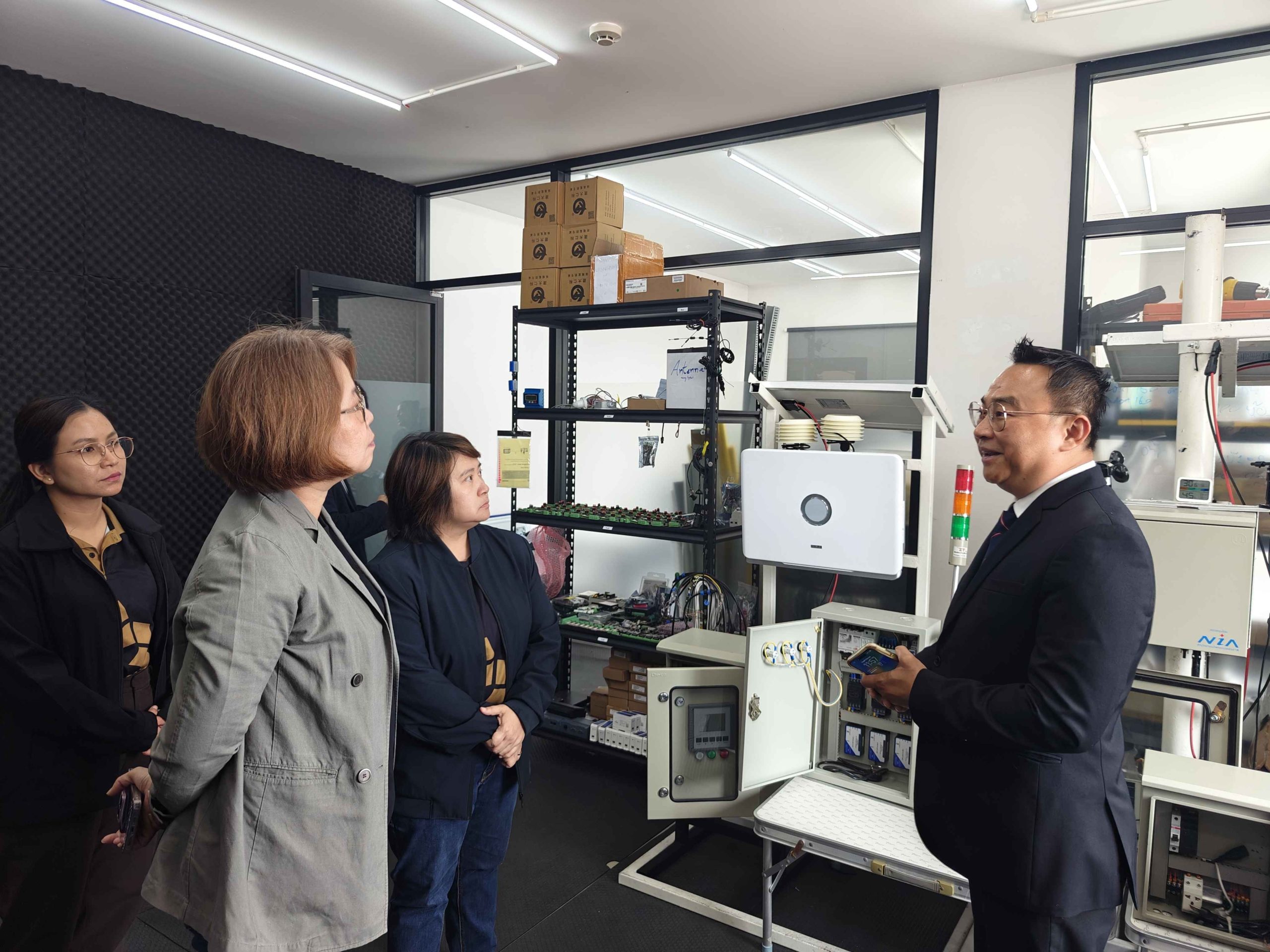 4-ต้อนรับคณะเยี่ยมชมจากมหาวิทยาลัย